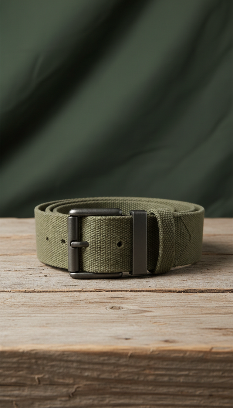 Canvas Adventure Belt in a new setting